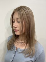【ハイトーンカラー×レイヤーカットが今っぽくて可愛い】ハイトーンカラーもお任せください！