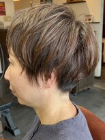 ネスト ヘアーデザイン(NEST hair design)&nbsp;【NEST札幌】大人の丸みショート