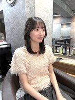 ザ シーワークス ときわ台店(THE Cworks)&nbsp;ニュアンスカラー/顔まわりレイヤー/くびれヘア