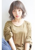 《vicca 横山》　束感ウェーブ×ボブ