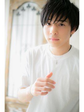 モッズヘア メン 上尾東口店(mod's hair men) ≪mod's men≫好感度大！王道黒髪ショートd