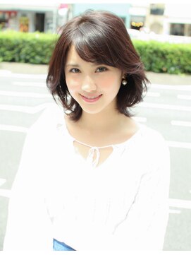 アフロート ディル(AFLOAT D'L) 《AFLOATディル 井上紗矢香》大人可愛いくびれひし形ボブ