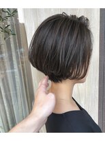 トリート 妙典店(TREAT)&nbsp;透明感カラー×前下がりボブ＿TREAT妙典