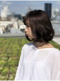 ワンサイドショート/ボブ/ブランジュ/ダブルバンク 表参道/青山