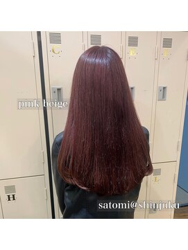 ワット 新宿店 【W-新宿店 担当Satomi】艶感ベビーピンク♪