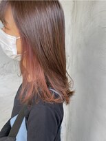 リベルタ(LIBERTA)&nbsp;チラッとオシャレにインナーカラー☆ピンク20代30代オススメ