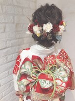 リーホリエ(Lee Horie)&nbsp;【石森】着物ヘアアレンジ