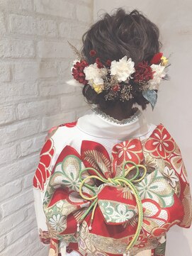 リーホリエ(Lee Horie) 【石森】着物ヘアアレンジ