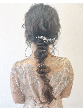 ラフ 八乙女(Rough) ＊パーティーアレンジ編みおろしヘア//Rough八乙女/2