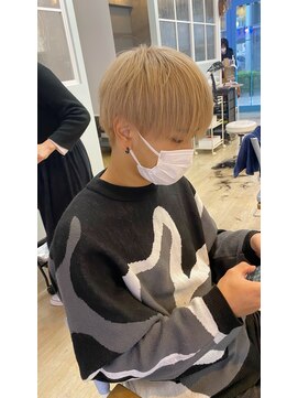 エアー(air.) 【箕面】ａｉｒ．メンズスタイル／ホワイトベージュ