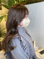 ジーナ  札幌大通(Zina)&nbsp;髪質改善＊イメチェン柔らかモカブラウン＊美髪【Zina 大通】