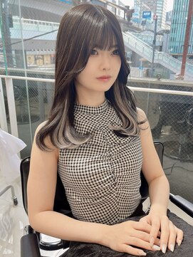 ランテルディ 渋谷(LANTERDIT) 【LANTREDIT】ミディアム／大人ガーリー／くびれヘア／透明感