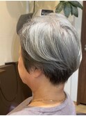 【 hair's LOWE 】ミセスカット/グレイヘア/上品ショートカット