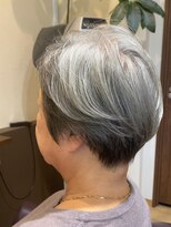 ヘアーズロー(hair's LOWE)&nbsp;【 hair's LOWE 】ミセスカット/グレイヘア/上品ショートカット