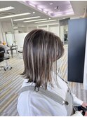 外ハネ×ハイライト[倉敷][岡山][倉敷美容室][岡山美容室]