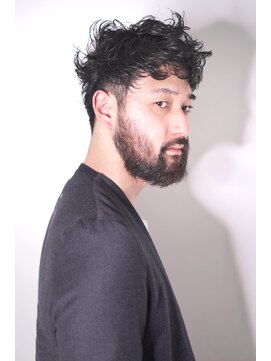 アッドバイケーツー 心斎橋(add by k-two Men's) 癖毛風パーマ×無造作スタイル★攻めたカジュアルヘア