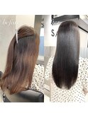 【 before & after 】髪質改善 × 美髪縮毛矯正 #218