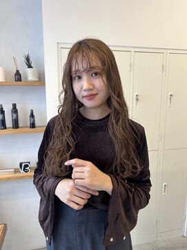 メルト 京橋店(melt) #パーマ風ロング　#無造作ウェーブ