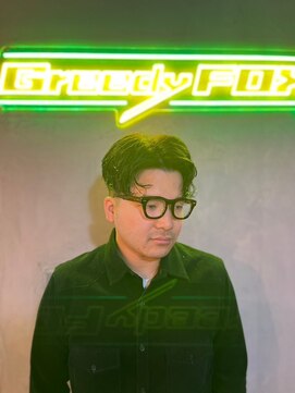 グリーディーフォックス 代々木(Greedy FOX) 波巻き/ハイライト/マッシュパーマ/ウルフ[シェービング]