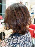 ミセス 大人可愛いショートレイヤー ウルフレイヤー
