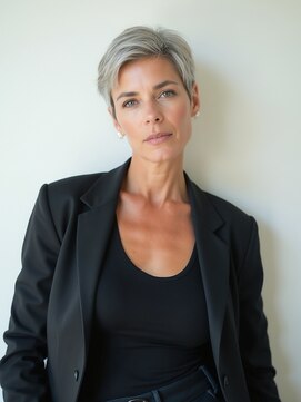 マリブ Malibu 【エレガントショート】クールグレージュ・タイトカット