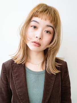 ロンドアンメゾン 原宿(Lond un Maison.) ボブ/顔周り/姫カット+ブリーチ◎ハイトーンカラー[原宿]