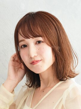 アース 綾瀬店(HAIR&MAKE EARTH) 愛らしいドーリイワンレンミディ