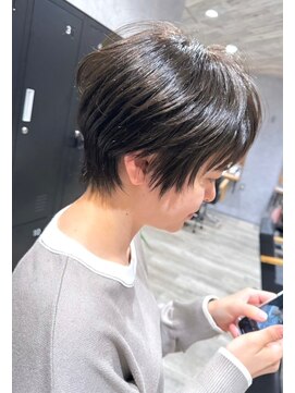 モアナ バイ ヘッドライト大宮店(Moana by HEADLIGHT) Moana【大宮】#ショート#大人ショート#丸みショート#白髪染め