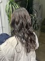 クリアーオブヘアー 一社店(clear OF HAIR) ロングパーマはおろしても、簡単に結ぶだけでも可愛いです！