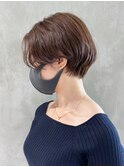 ショート顔周りレイヤー前髪カット_ba332761