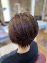 ルネッサンスヘアー ラファエロ(RAFFAELLO)&nbsp;くびれショートボブ　丸みショートボブ　ショート　大人かわいい