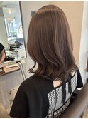 やわらかシフォンベージュミディアム
