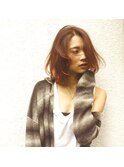 【BOTANIUM by Rr SALON】大人無造作ロブヘア×ルージュレッド☆