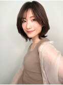センターパートくびれカールウルフショートp1北浦和20代30代40代