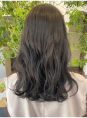 20代30代◎秋のブリーチなしカラーオリーブグレージュ