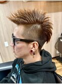 激しめモヒカンスタイル