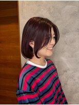 モスト ブリヤン(MOST BURYAN)&nbsp;ボルドーカラー×ボブStyle