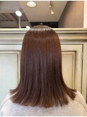 ツヤだし縮毛矯正