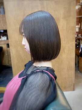 コモレビ(komorebi) 【山本智文】髪質改善縮毛矯正ボブ