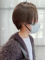 リュミエ ドゥ マッシュ(Lumier de mashu)&nbsp;【大阪/梅田/茶屋町/中崎町】ハンサムショート透明感グレージュ