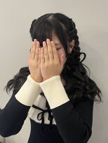 ロロネー 天満(Lolonois)&nbsp;【 Lolonois天満】ハートあみあげハーフツイン（御輿天使羽）
