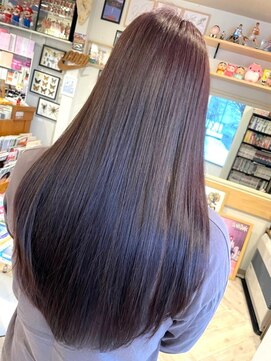 ヘア メイク ココ(hair make coco) 【スロウカラー】透き通るラベンダー♪♪