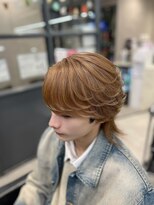 コア 新宿(CORE)&nbsp;ピンクブラウンマッシュウルフ