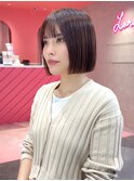 ミニボブレイヤー/レイヤーカット/ショートボブ/顔周り韓国/渋谷