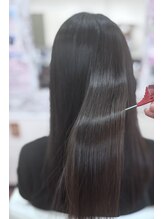 アール 大東店(R) 【毛先までツヤ髪】自然なストレート