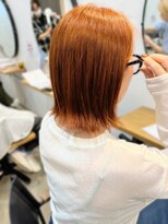 ロロネー 中津(Lolonois)&nbsp;【Lolonois中津】オレンジ×パツっとボブ