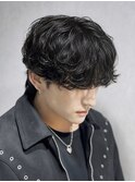 シャドウパーマ　韓国風パーマ　ルーズパーマ