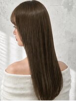 ルノヘアー(Lunohair) 大人オリーブ×レイヤーミディ×秋カラー×ブリーチなしカラー
