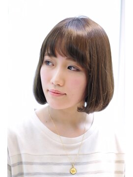 ブロック(BLOCK) ツヤ感ボブ