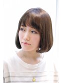ツヤ感ボブ